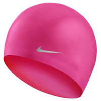 Шапочка для плавания детская Nike Solid Silicone Youth TESS0106672 розовый