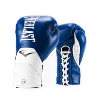 Перчатки боевые Everlast MX Elite Fight 10oz синий P00000704