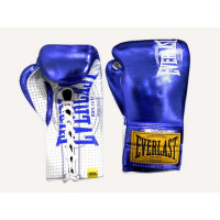 Боксерские перчатки Everlast боевые 1910 Classic 10oz синий P00001903