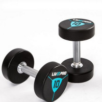 Гантели в уретане 50 кг Live Pro Premium Urethane Dumbbells LP8000-50