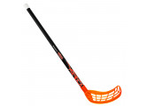 Клюшка для флорбола Realstick Tribal Jr, MR-KF-TR85-OR, 85см, прямой крюк, пластик, черн-оранж