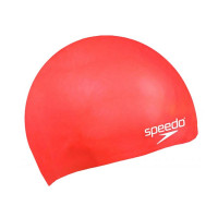 Шапочка для плавания Speedo Molded Silicone Cap Jr 8-709900004 красный