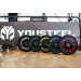 Диск каучуковый для штанги YouSteel тренировочный черный 25кг 75_75