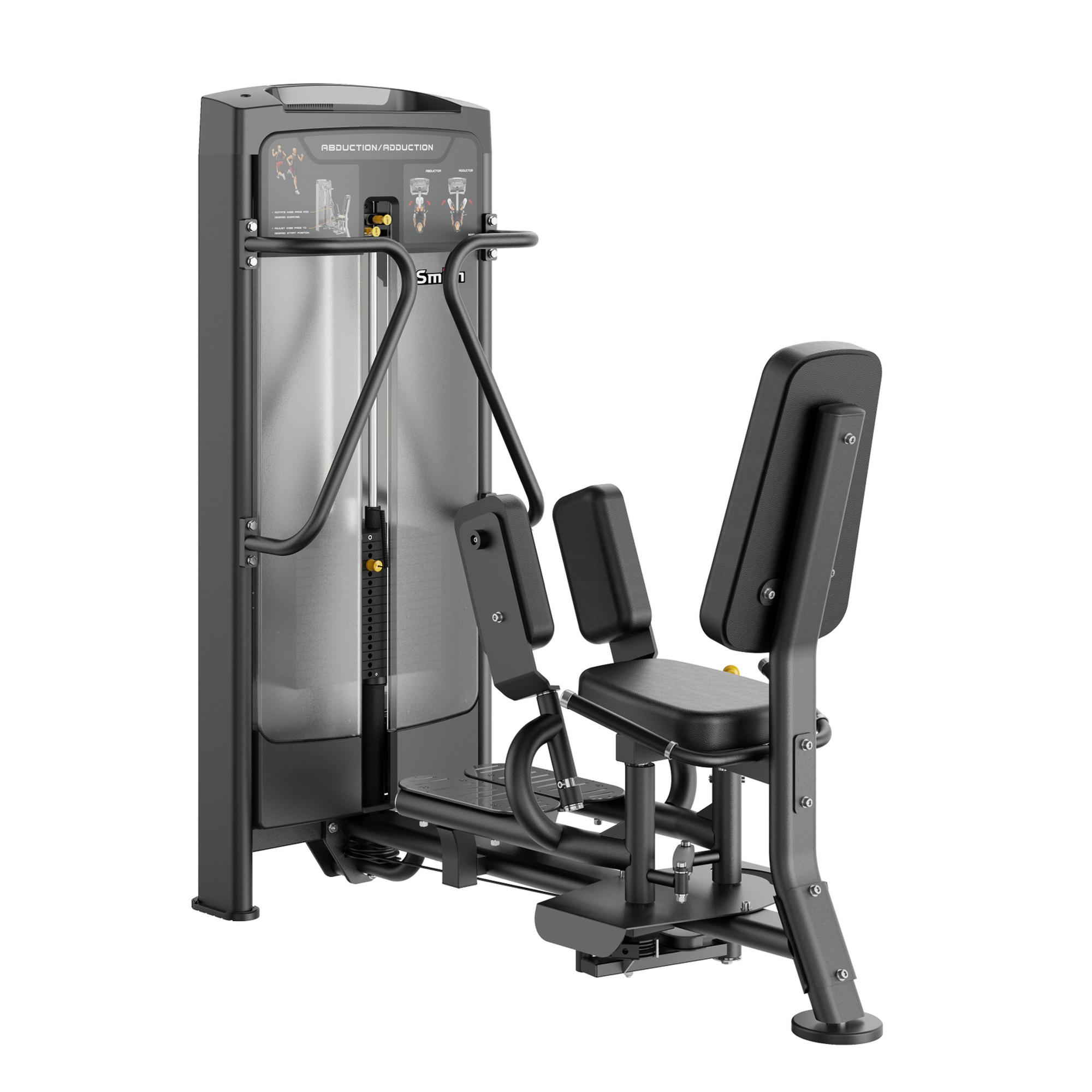 Отведение\Приведение ног, стек 105кг Smith Fitness RE8020 2000_2000