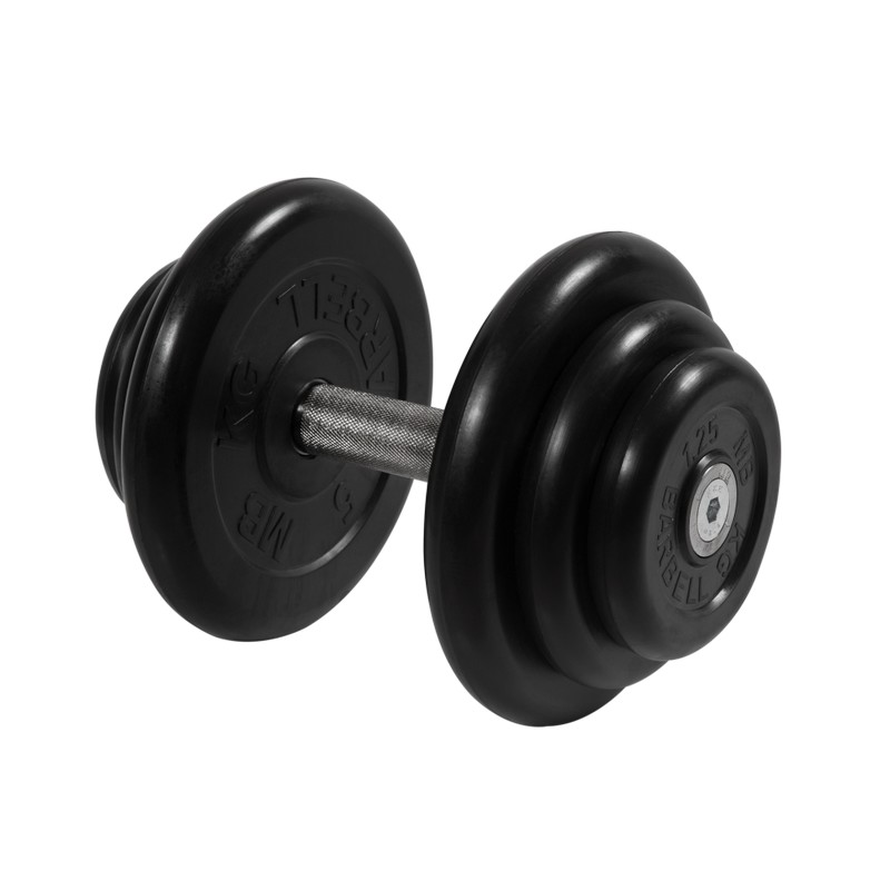 Гантель Профи с вращающейся ручкой, 18,5 кг MB Barbell MB-FdbM-B18,5 800_800