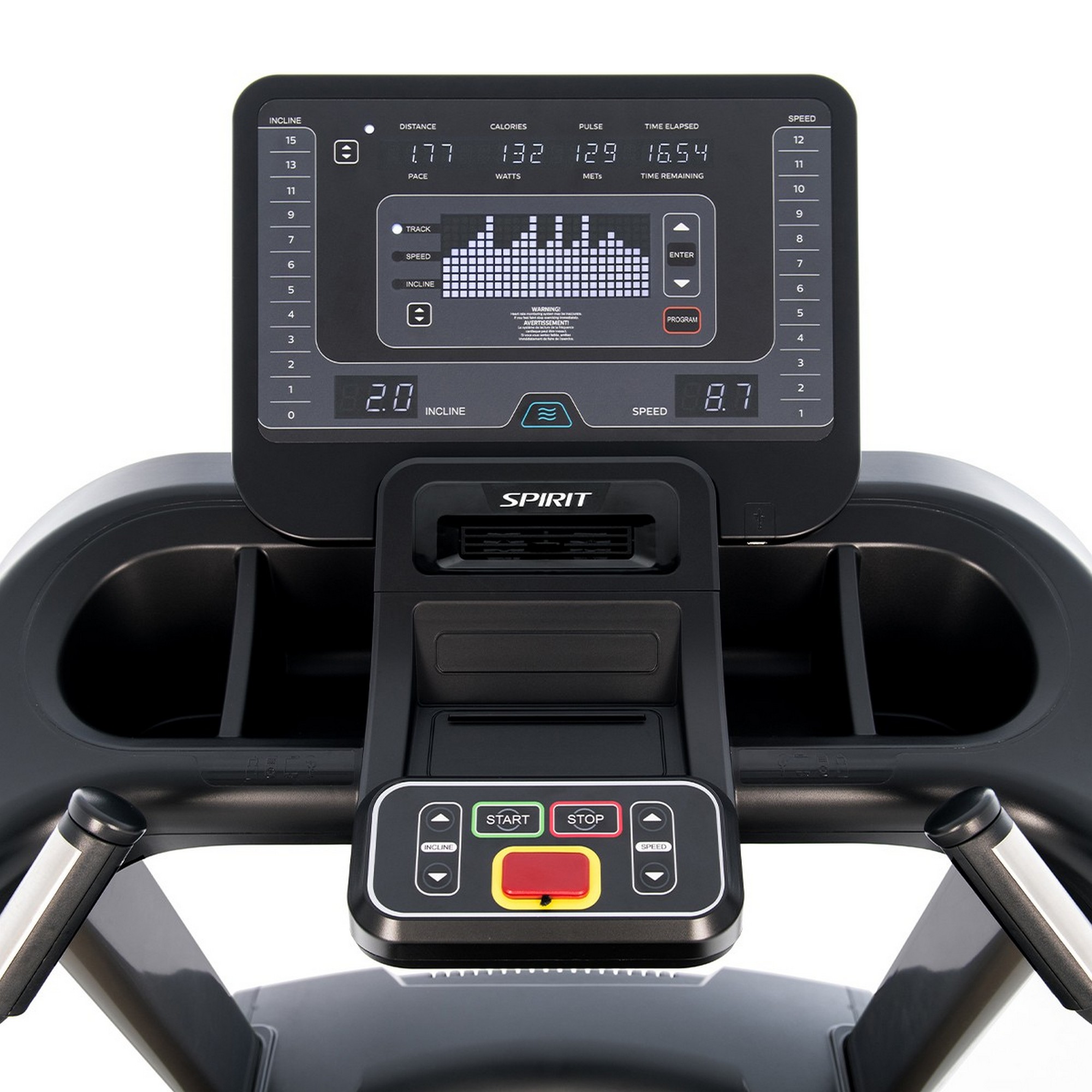 Беговая дорожка Spirit Fitness СT850+ 2000_2000