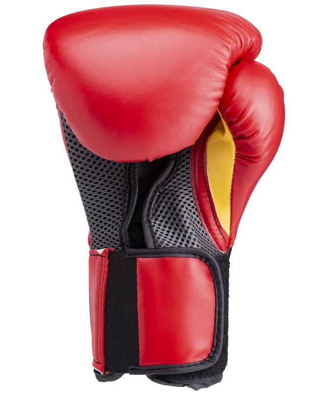 Перчатки боксерские Everlast Elite ProStyle P00001243-10, 10oz, к/з, красный 665_800