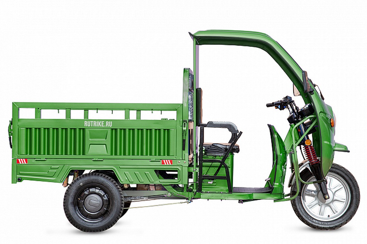 Грузовой электротрицикл RuTrike Гермес 1500 60V1200W 024456-2811 темно-синий матовый 1200_800