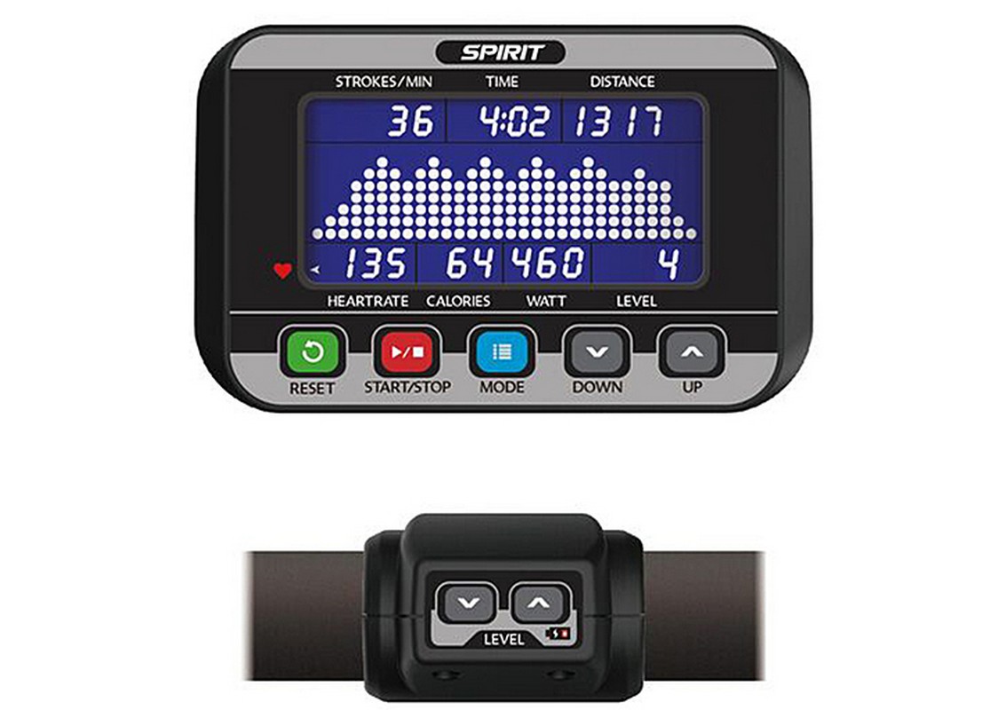 Гребной тренажер Spirit Fitness CRW800 1106_800