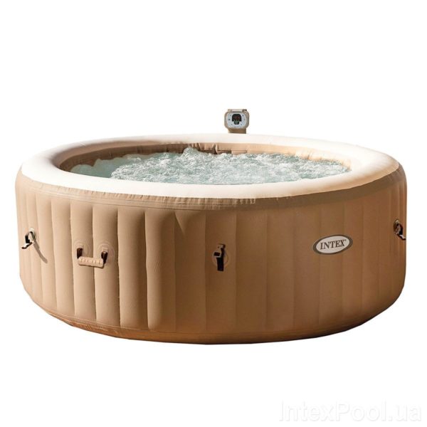 СПА-бассейн 145/196х71см Bubble Massage 795л, круглый Intex 28476 600_600